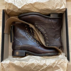 Frye Veronica combat boot